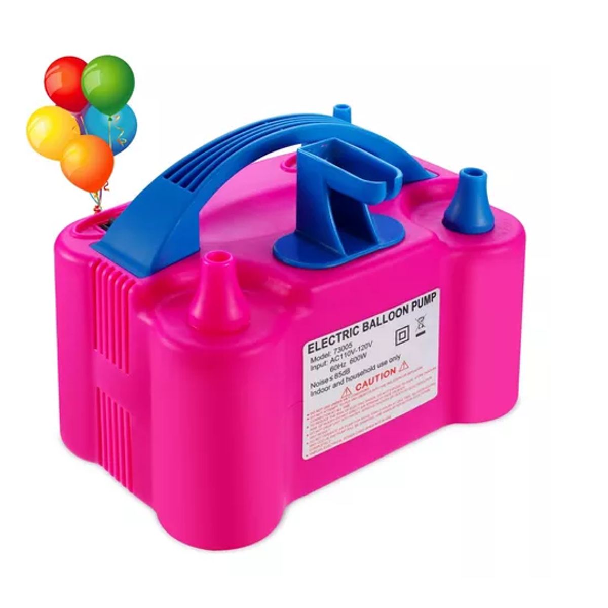 GENERICO - Inflador De Globos Eléctrico 2 Inyectores