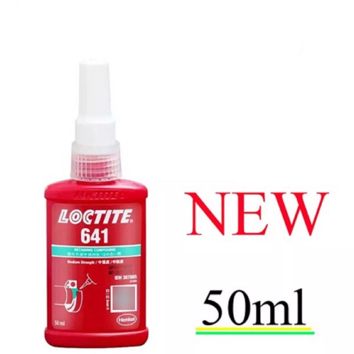 LOCTITE - Loctite 641 Fija Ejes Verde 50ml Viscosidad Mpa :400/800