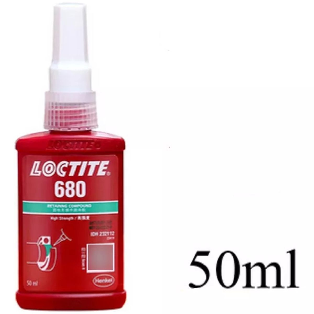 LOCTITE - Loctite 680 Fija Ejes Engranajes Verde 50ml 750/1750