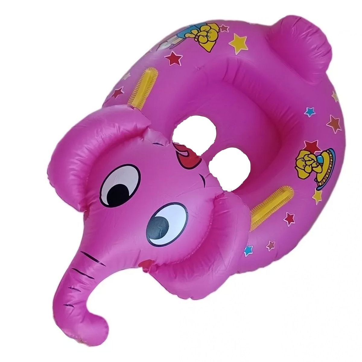 GENERICO - Flotador Elefante Rosa De Piscina Bote Para Niños