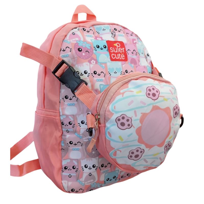 GENERICO - Mochila infantil para niña con estuche