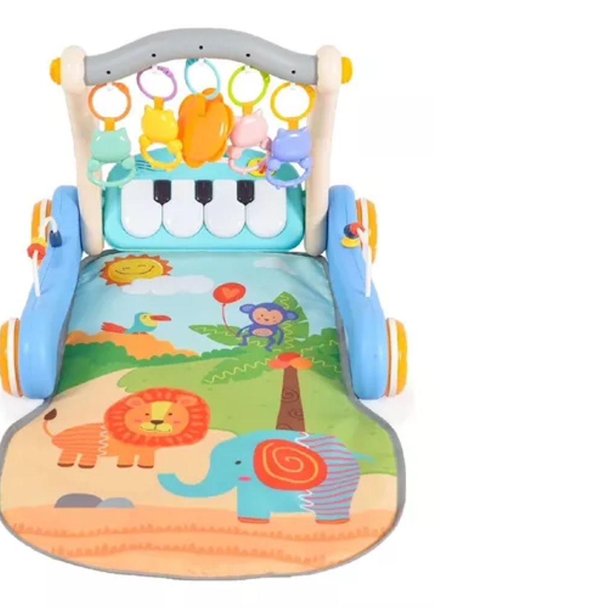 GENERICO - Piano Didáctico Gimnasio Musical Y Caminadora 2 En 1