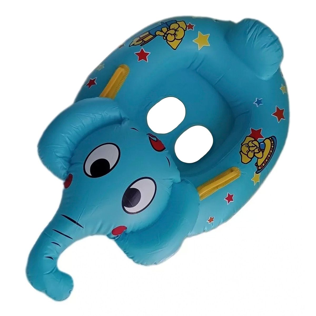 GENERICO - Flotador Elefante celeste De Piscina Bote Para Niños
