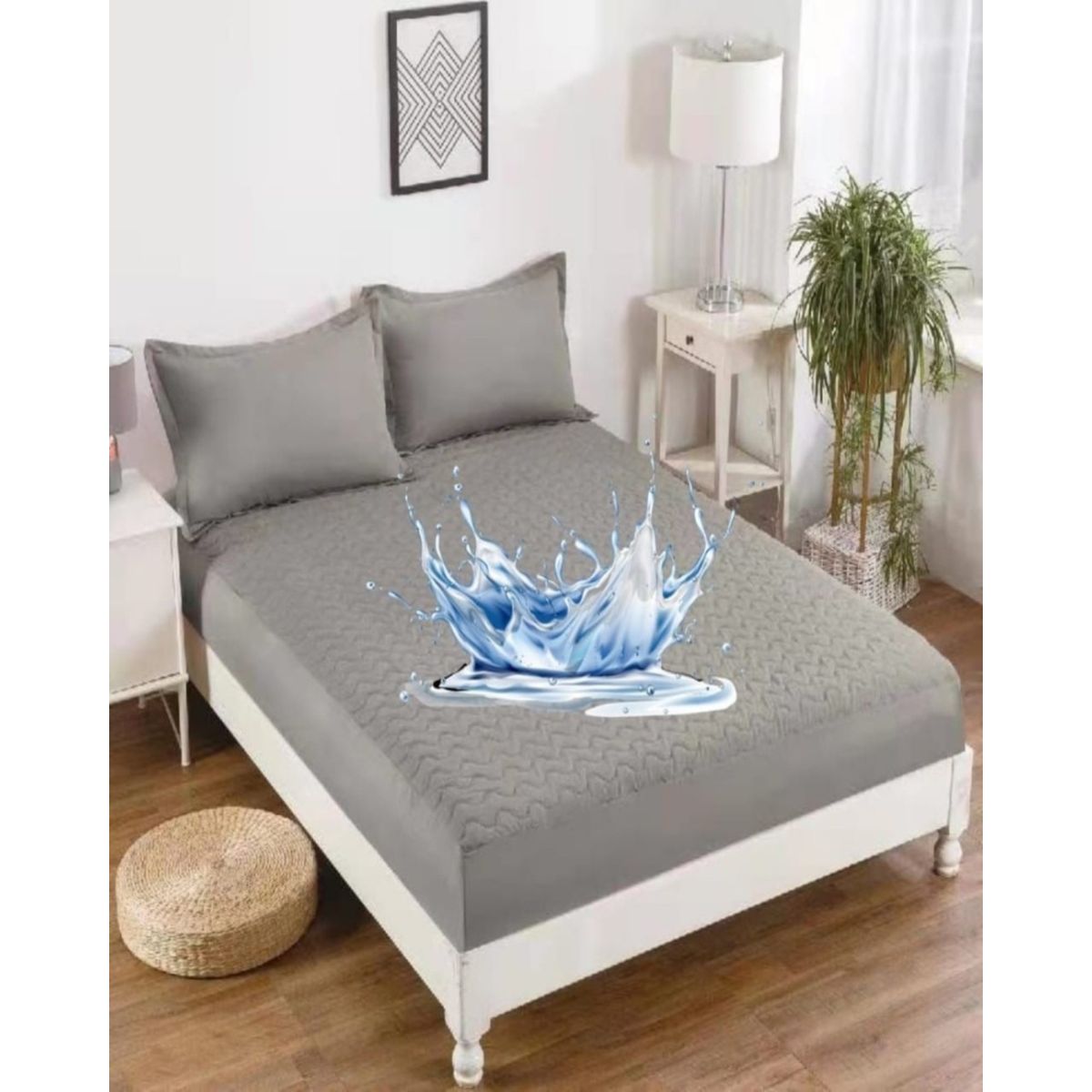 GENERICO - Protector de colchón 2 plazas.