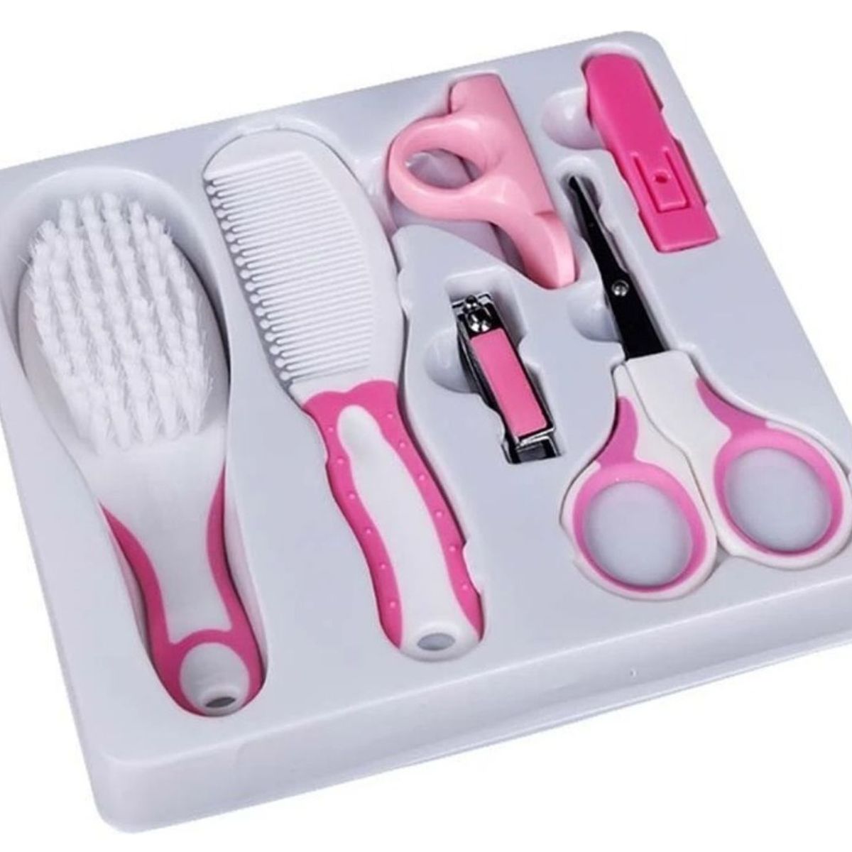GENERICO - Kit De Aseo Y Cuidado Personal Para Bebés Manicura 6psc