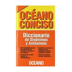 TOP10BOOKS - LIBRO Oceano Conciso: Diccionario De Sinonimos Y Antonimos