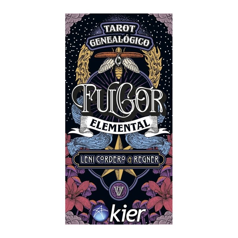 TOP10BOOKS - LIBRO TAROT GENEALÓGICO FULGOR ELEMENTAL - MAZO / KIER / VÍCTOR LENI CORDERO; V