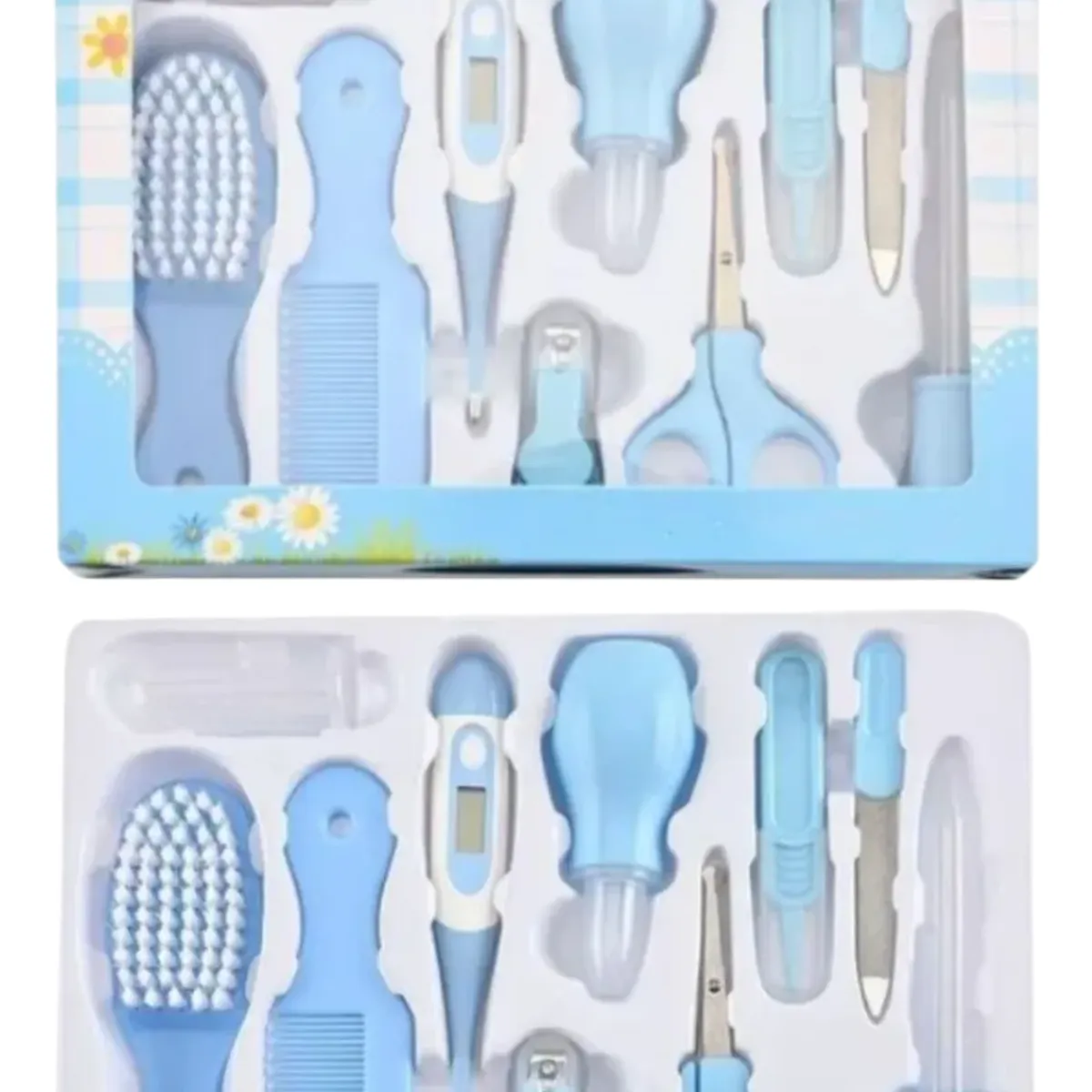 GENERICO - Kit De Cuidados Y Aseo Personal Para Bebes 10 Pzas