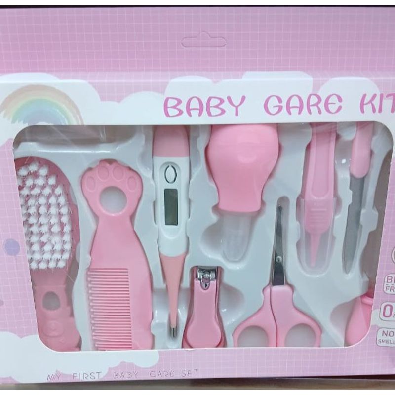 GENERICO - Kit De Cuidados Y Aseo Personal Para Bebes 10 Pzas