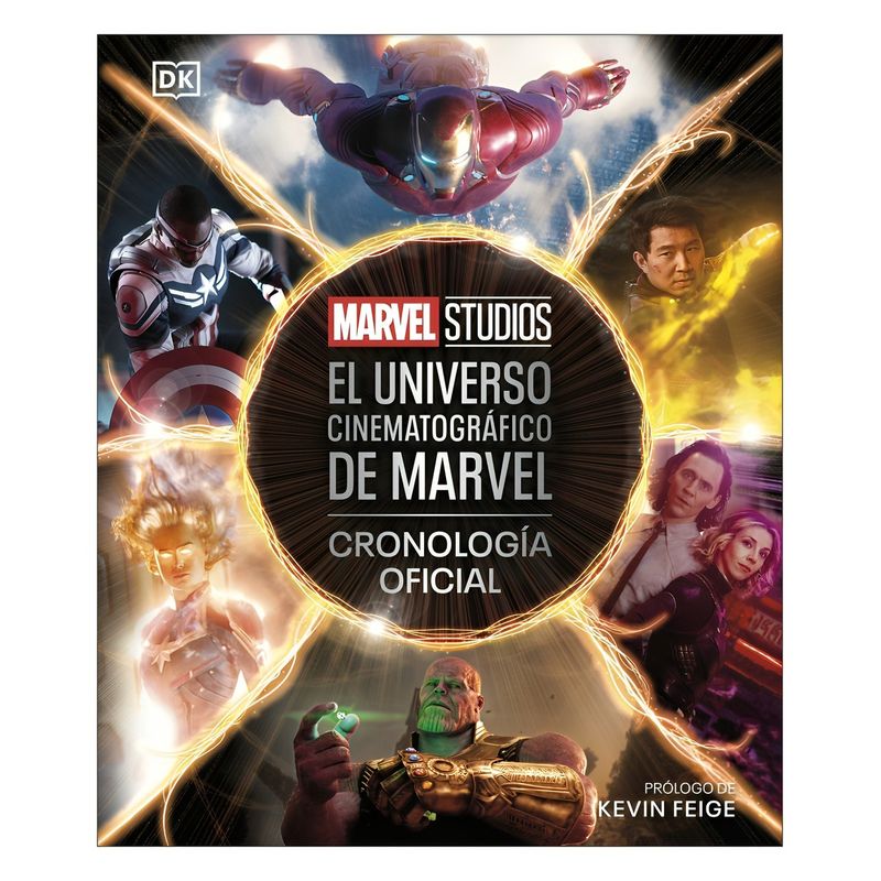 TOP10BOOKS - LIBRO EL UNIVERSO CINEMATOGRÁFICO DE MARVEL: CRONOLOGÍA OFICIAL / DK / DK DK