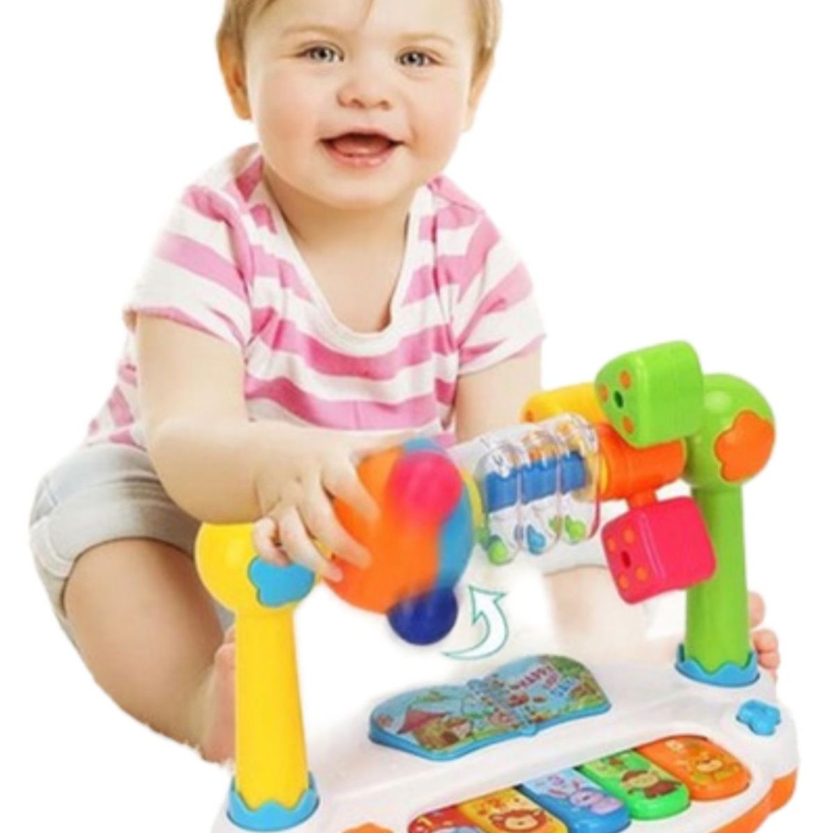 GENERICO - Piano Arco Con Sonido Musical Didáctico Para Bebés