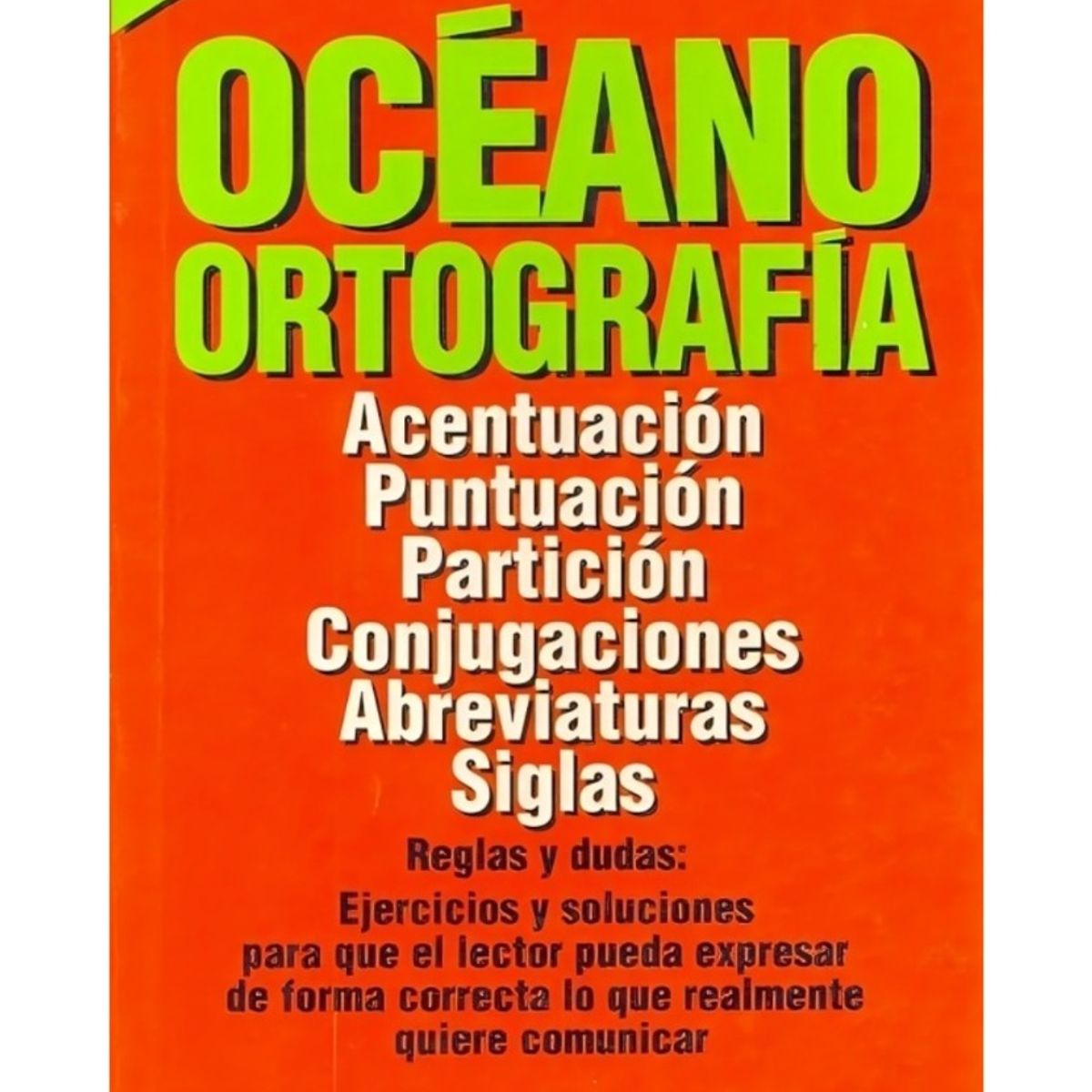 TOP10BOOKS - LIBRO Diccionario Océano Ortografía (nuevo)