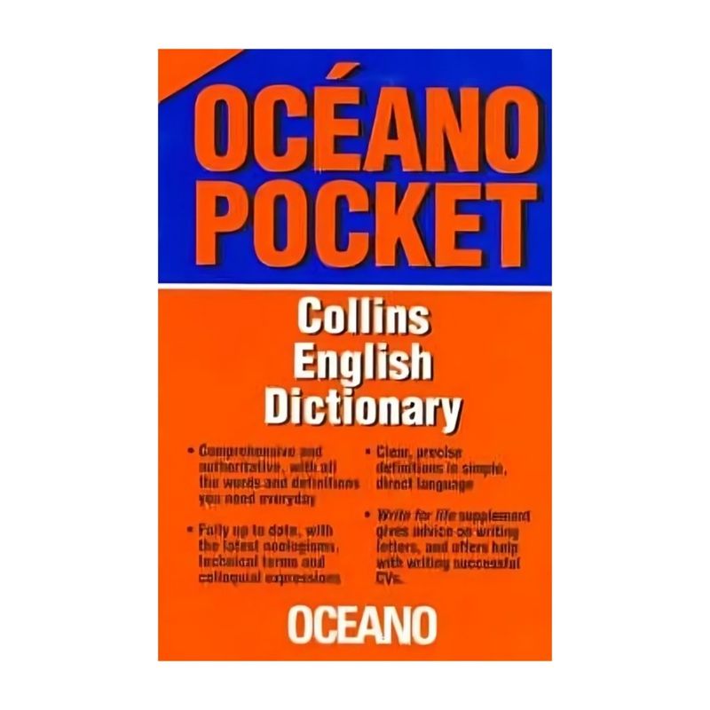 TOP10BOOKS - LIBRO DICCIONARIO POCKET COLLINS ENGLISH DICTIONARY / OCEANO / OCEANO OCEANO