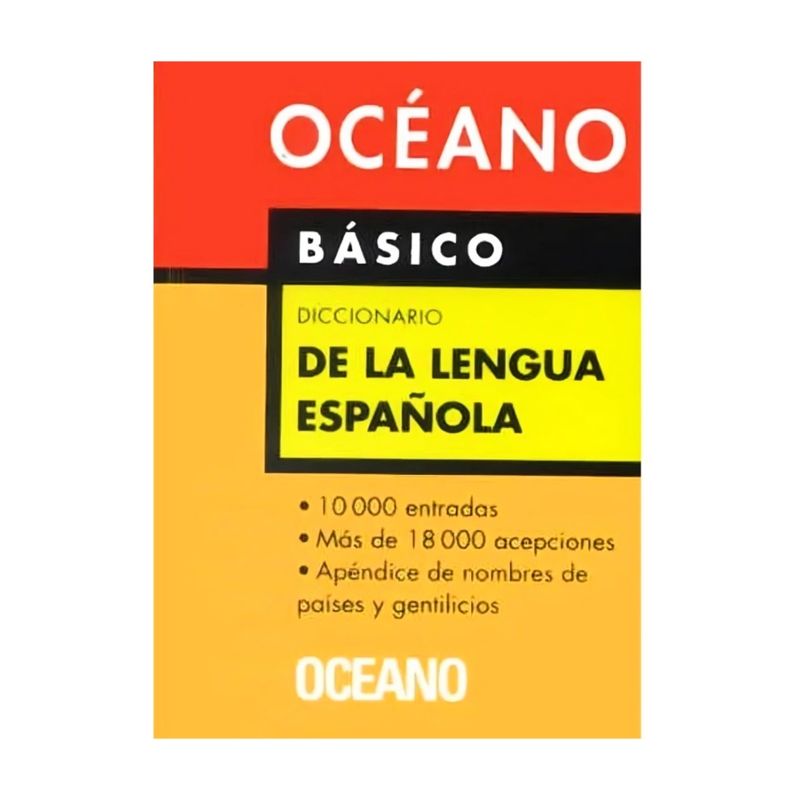 TOP10BOOKS - LIBRO DICCIONARIO BASICO LENGUA ESPAÑOLA / OCEANO / OCEANO OCEANO