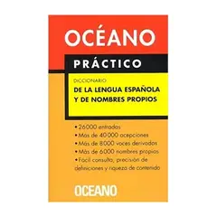 TOP10BOOKS - LIBRO Diccionario Practico Lengua Española Y Nombres Propios (océano)