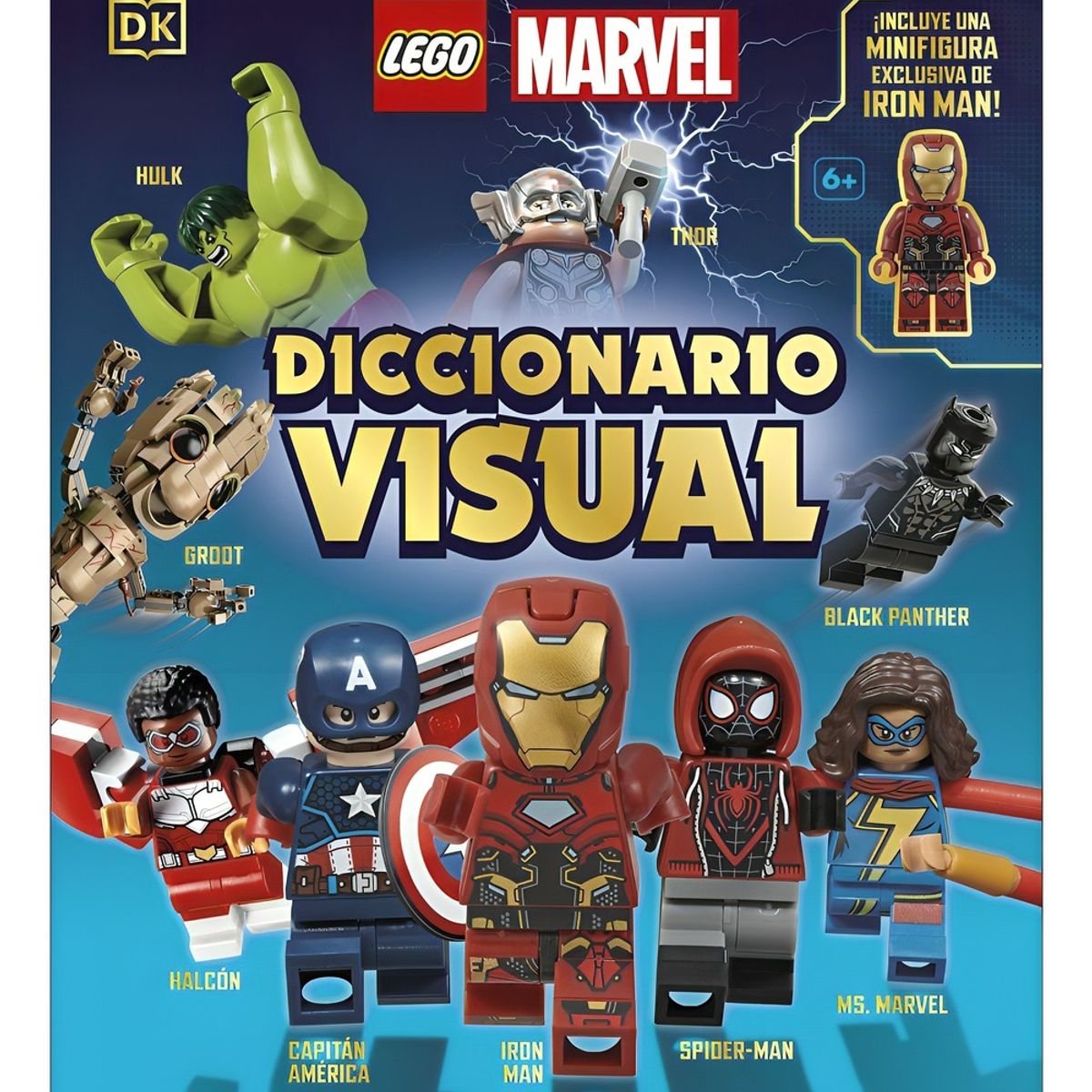 TOP10BOOKS - LIBRO Lego Marvel: El Diccionario Visual - Lego Marvel: El Diccionario Visual