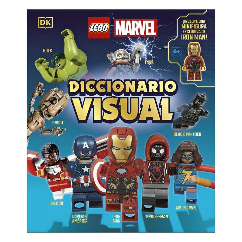 TOP10BOOKS - LIBRO LEGO MARVEL: EL DICCIONARIO VISUAL / DK / DK DK