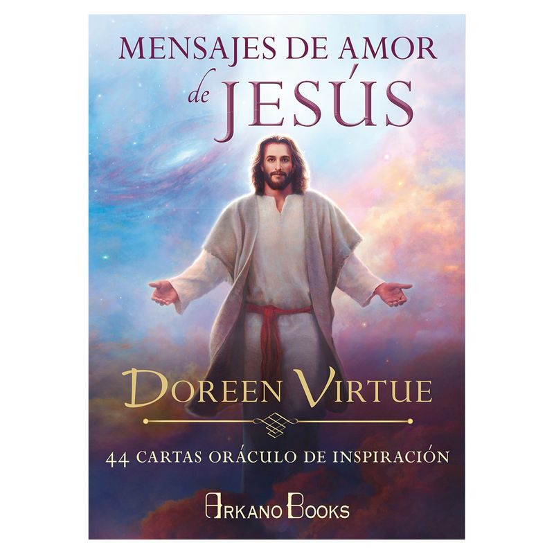 TOP10BOOKS - LIBRO MENSAJES DE AMOR DE JESUS - CARTAS / ARKANO BOOKS / DOREEN VIRTUE