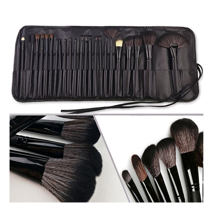 CASA NEW - Brochas de Maquillaje Set Maquillaje 24 Piezas