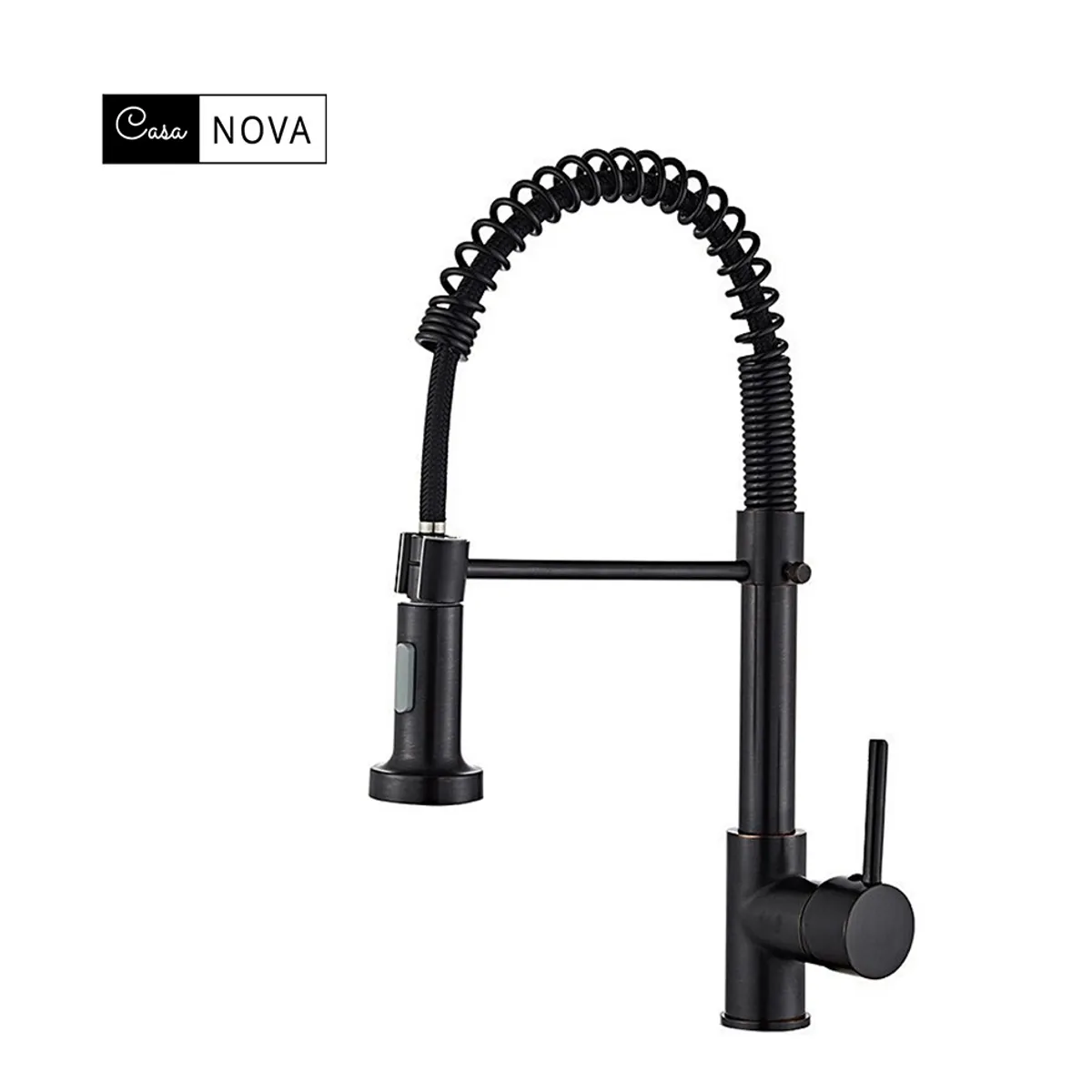 CASA NEW - Grifo llave lavaplatos monomando cocina extensible nergo