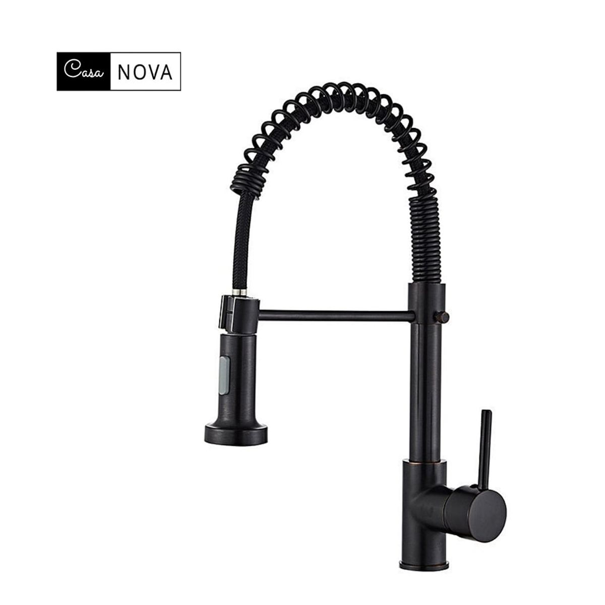 CASA NEW - Grifo llave lavaplatos monomando cocina extensible nergo