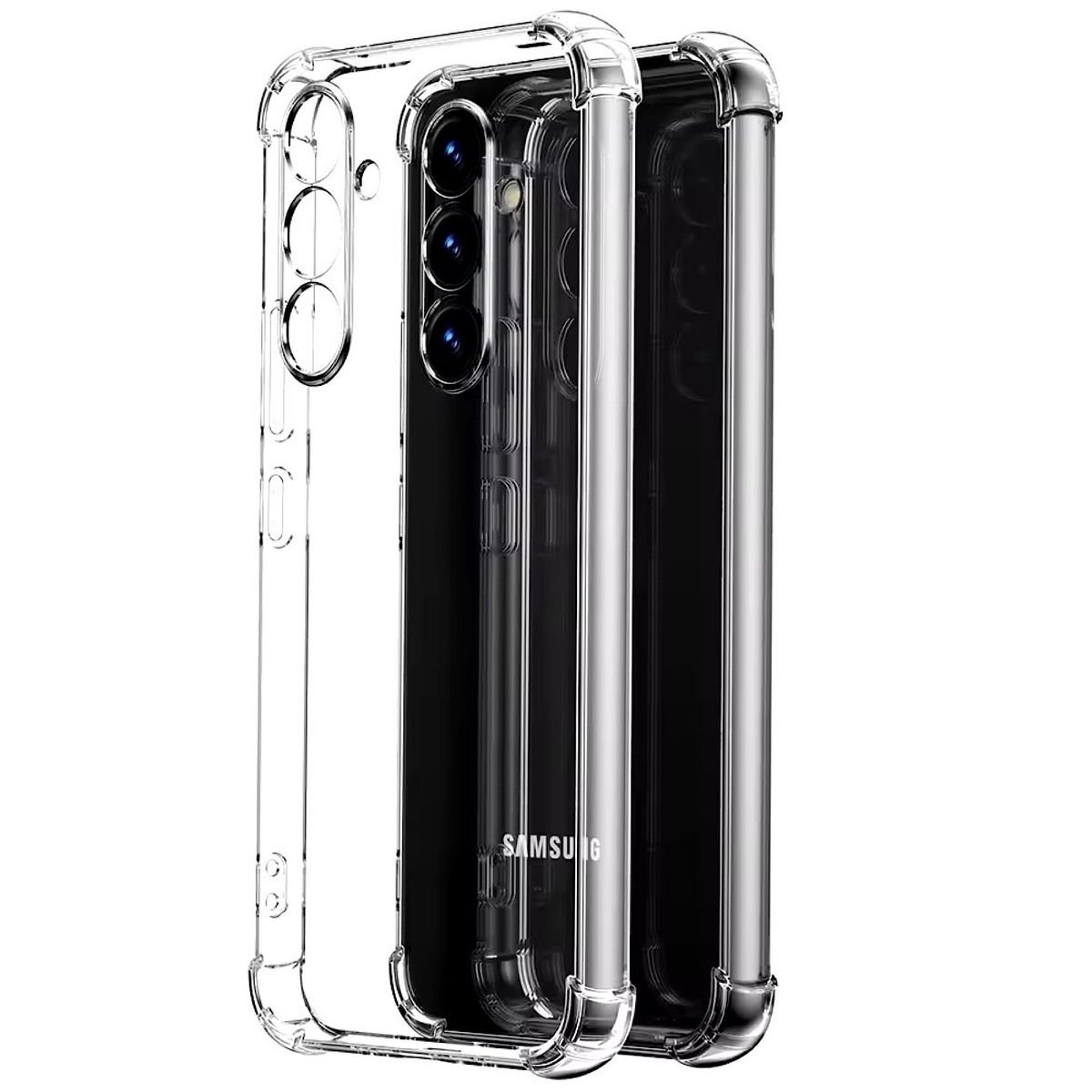 GENERICO - Carcasa Transparente Reforzada Para Samsung A14 5G