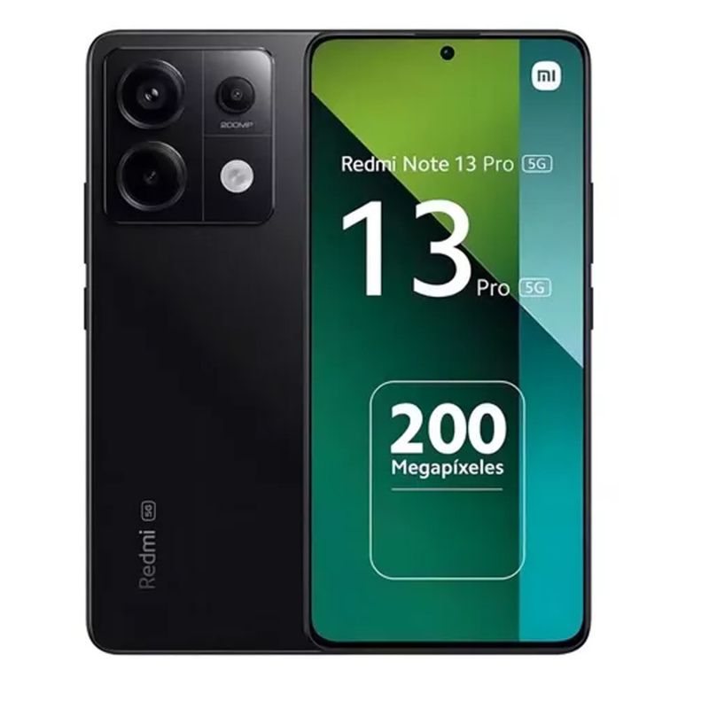 XIAOMI - Teléfono Xiaomi Redmi Note 13 Pro 5g 12GB 512GB Dual Sim-Negro - Negro