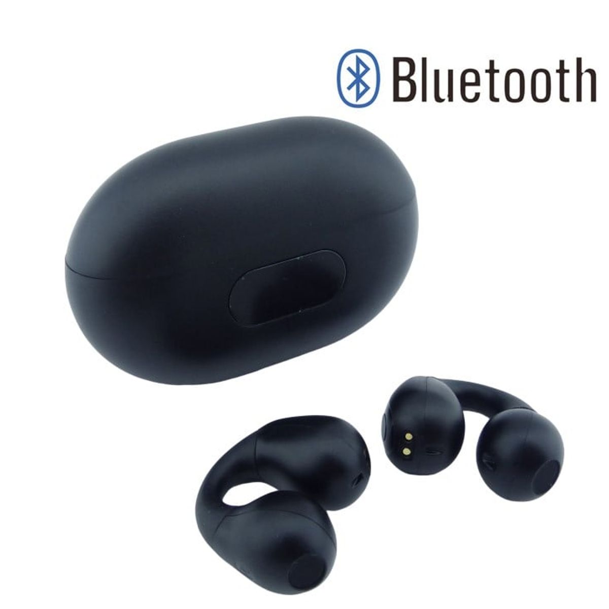 GENERICO - AUDIFONO TRUE WIRELESS BLUETOOTH MODQ80 CLIP ON CON PANTALLA LCD