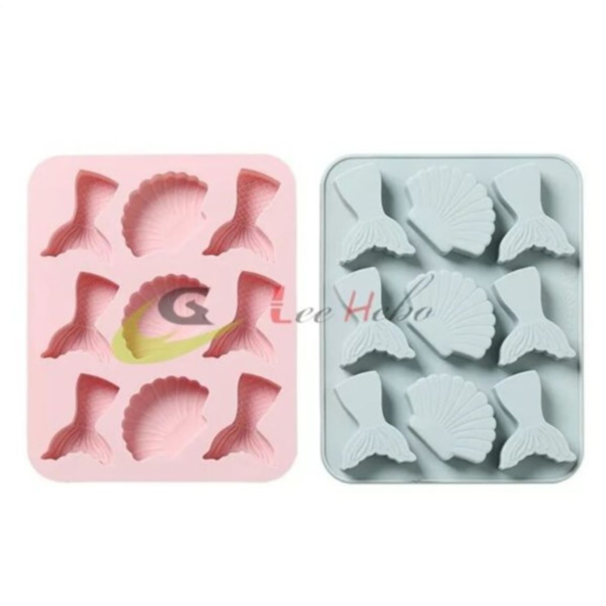 GENERICO - Molde SIilicona Para Chocolate Forma Mini Colas De Sirena