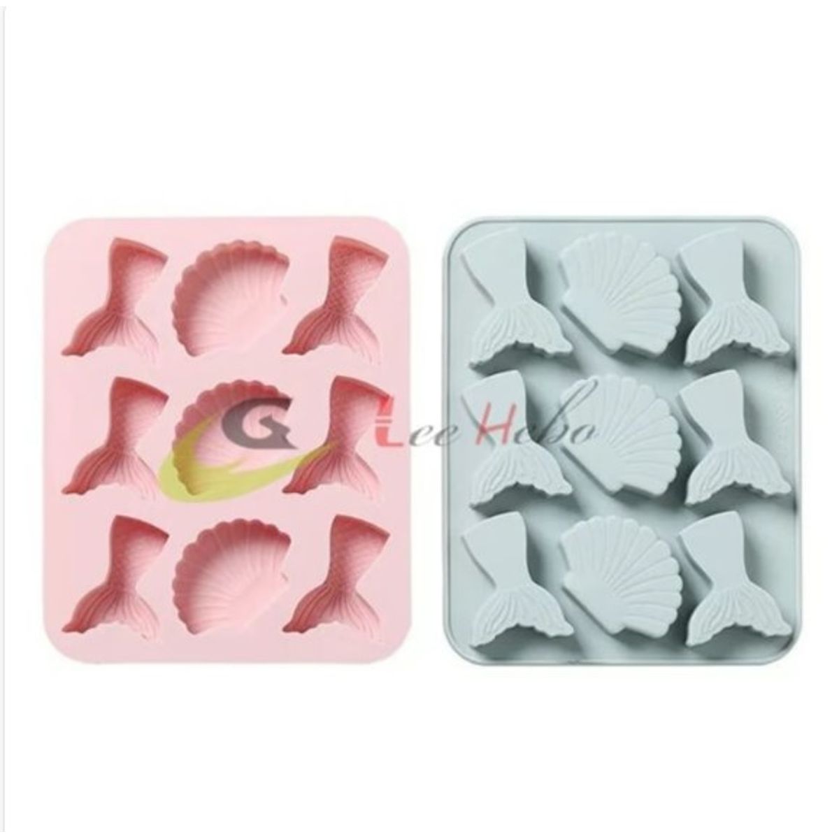 GENERICO - Molde SIilicona Para Chocolate Forma Mini Colas De Sirena