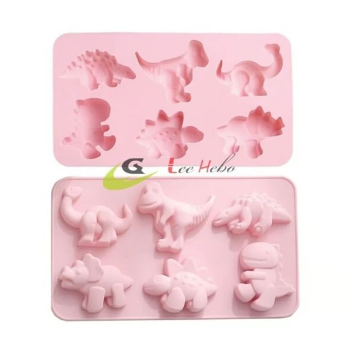 GENERICO - Molde SIilicona Para Chocolate Forma Dinosaurios