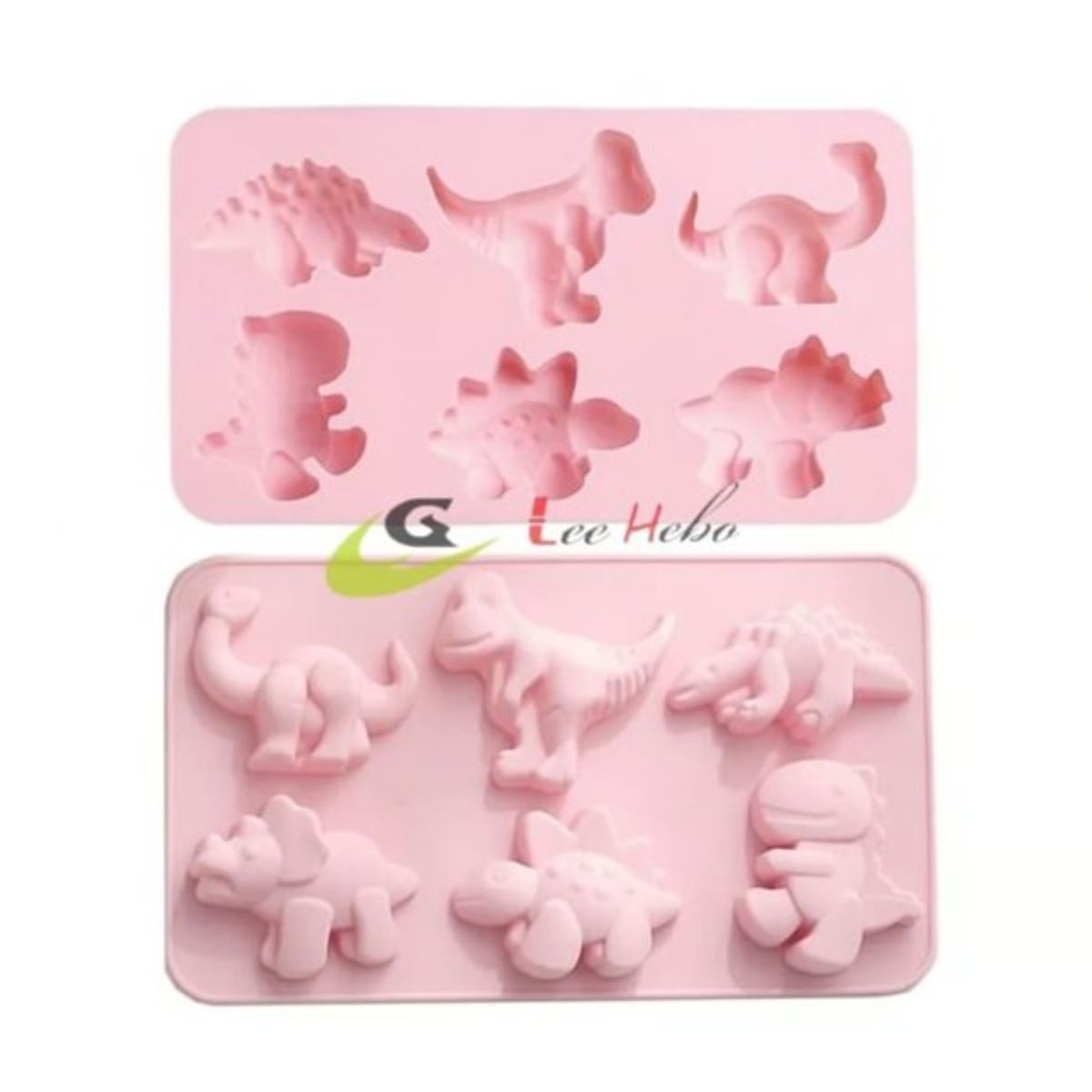 GENERICO - Molde SIilicona Para Chocolate Forma Dinosaurios