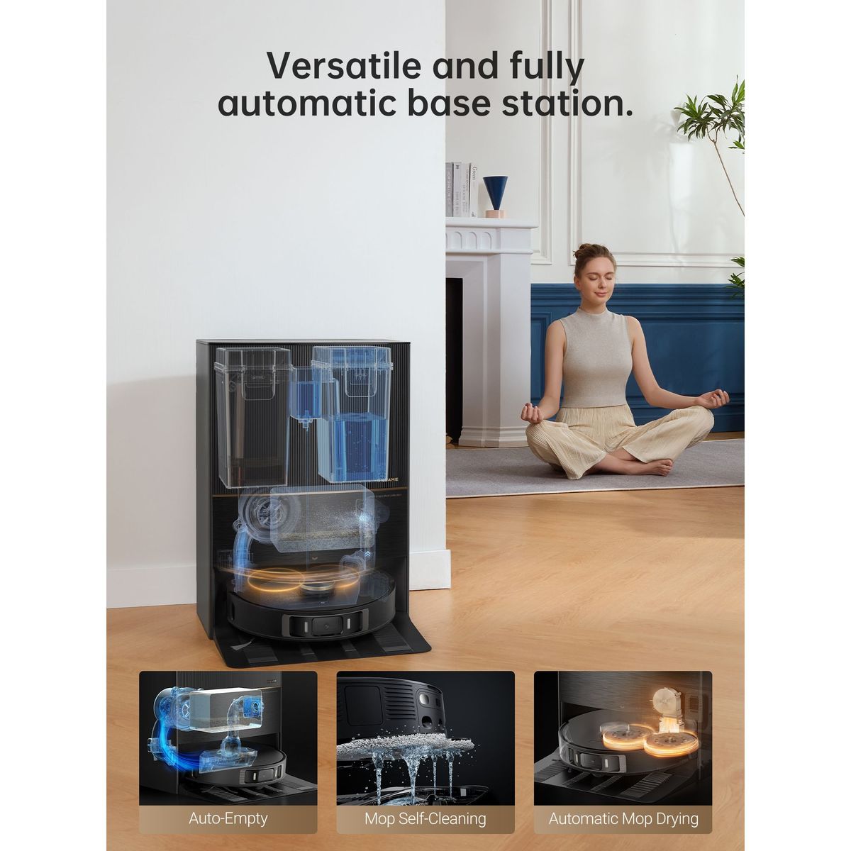 DREAME - DREAME L20 Ultra Robot aspiradora y trapeador auto-lavado secado7000Pa