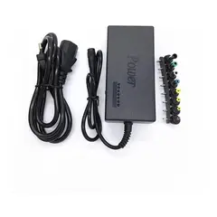GENERICO - Cargador Universal para Notebook Ajustable 120W 8 Puntas