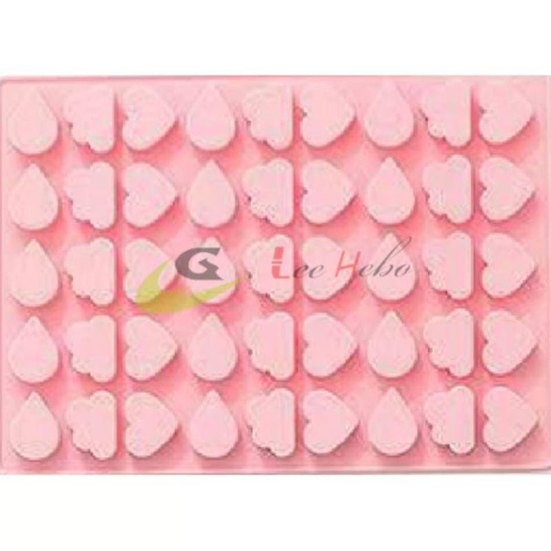 GENERICO - Molde Silicona Para Chocolate Mini Corazones-Nubes