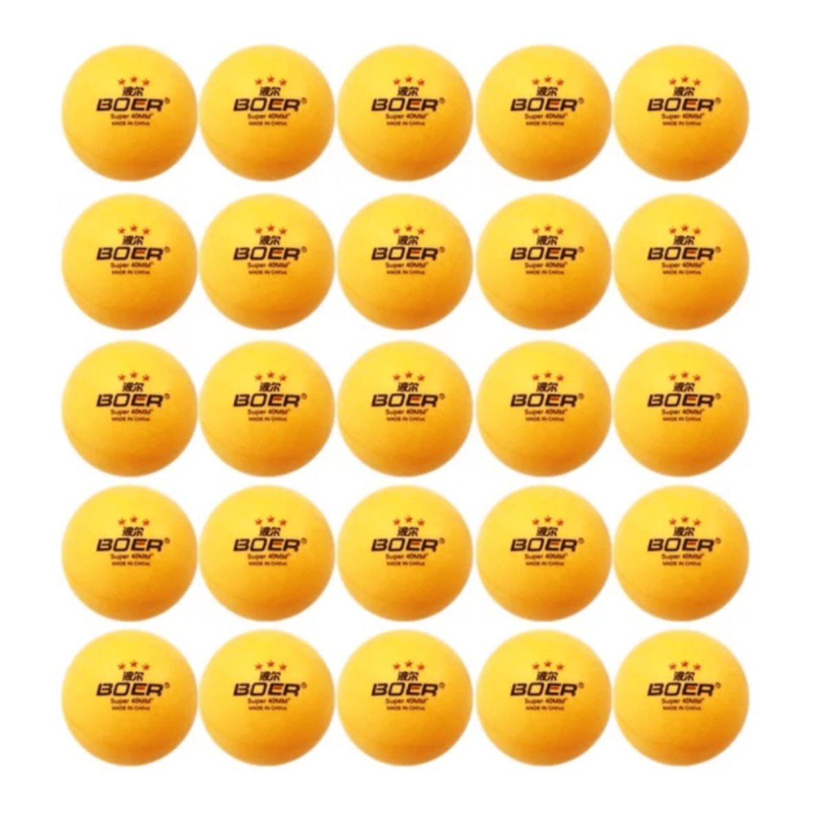 GENERICO - Pelota de Ping Pong 3 Estrellas Tarro de 58 unidades