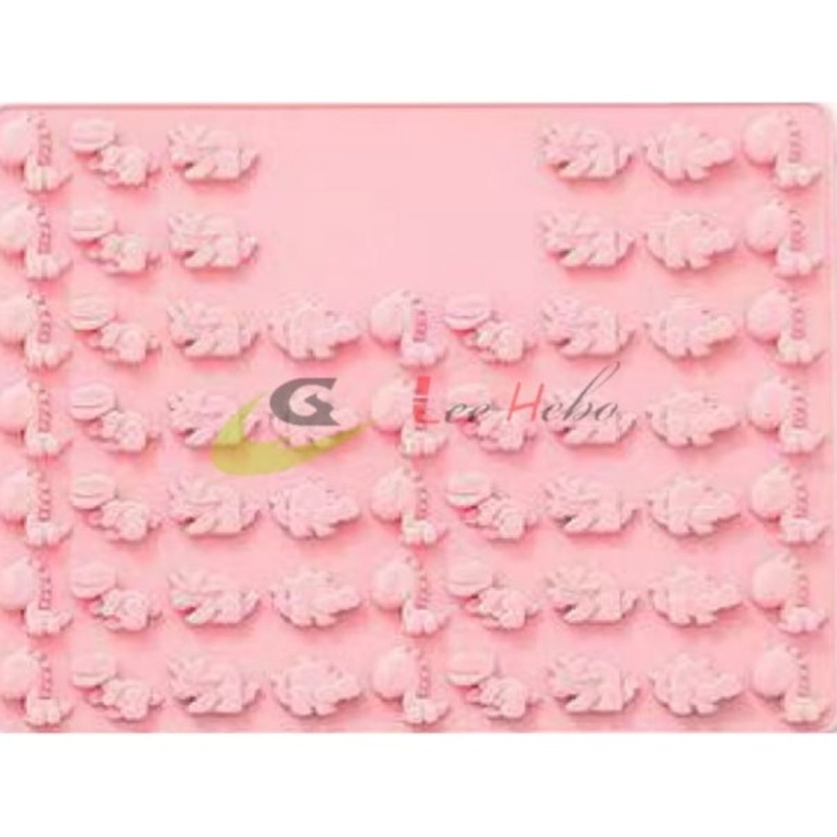 GENERICO - Molde Silicona Para Chocolate Mini Dinosaurios