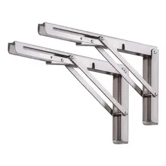 GENERICO - Soporte Plegable Triangular de Acero Inoxidable Resistente