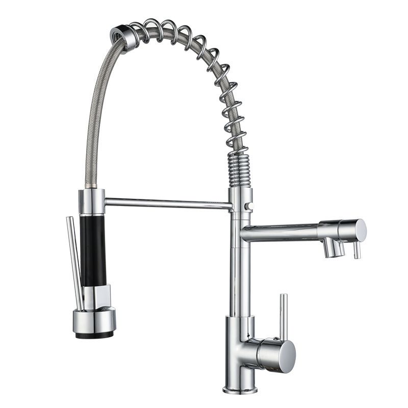 CASA NEW - Llave Monomando Lavaplatos de Cocina Extensible Triple