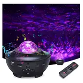 GENERICO - Proyector De Galaxia Estrellas Led Y Sonido Bluetooth