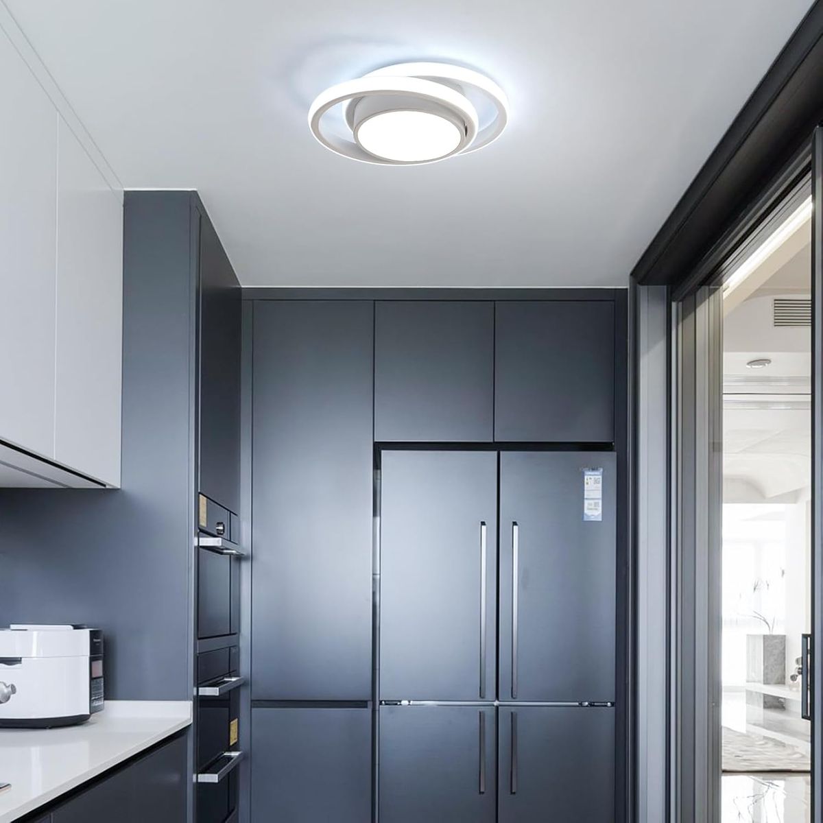 CASA NEW - Lámpara de Techo Acrílica Blanco.