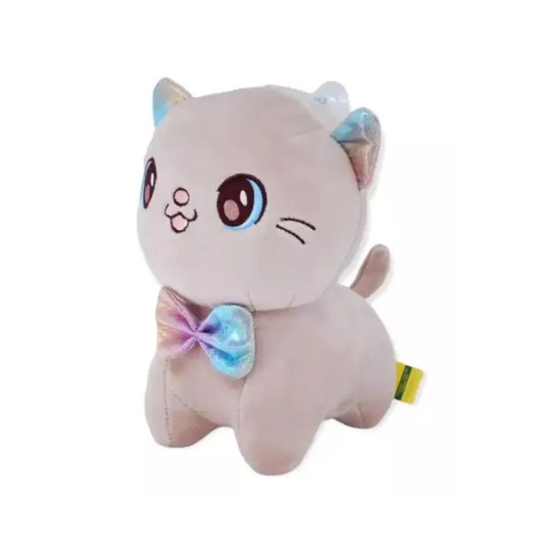 GENERICO - Peluche Gato Kawaii Gris