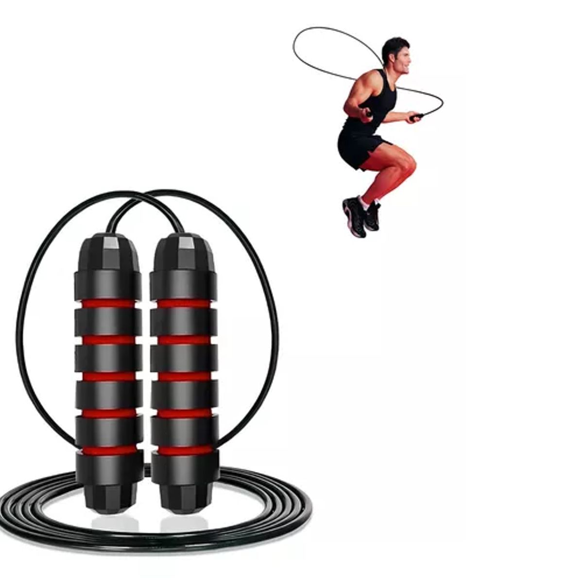 GENERICO - Cuerda De Saltar Crossfit Alta Velocidad Ejercicio Fitness