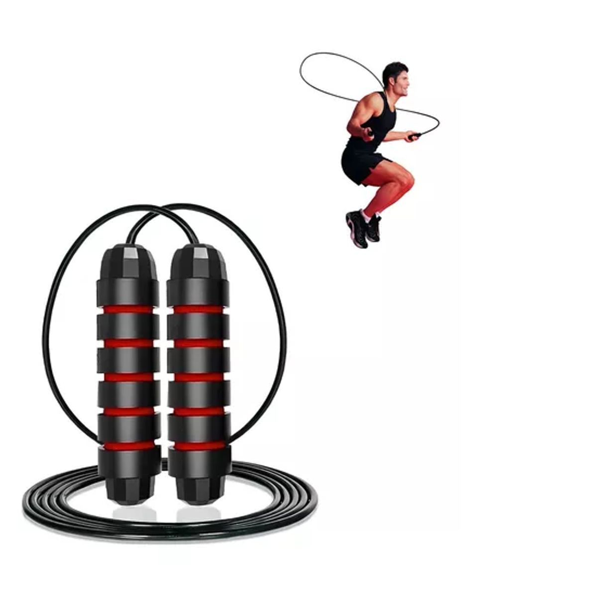 GENERICO - Cuerda De Saltar Crossfit Alta Velocidad Ejercicio Fitness