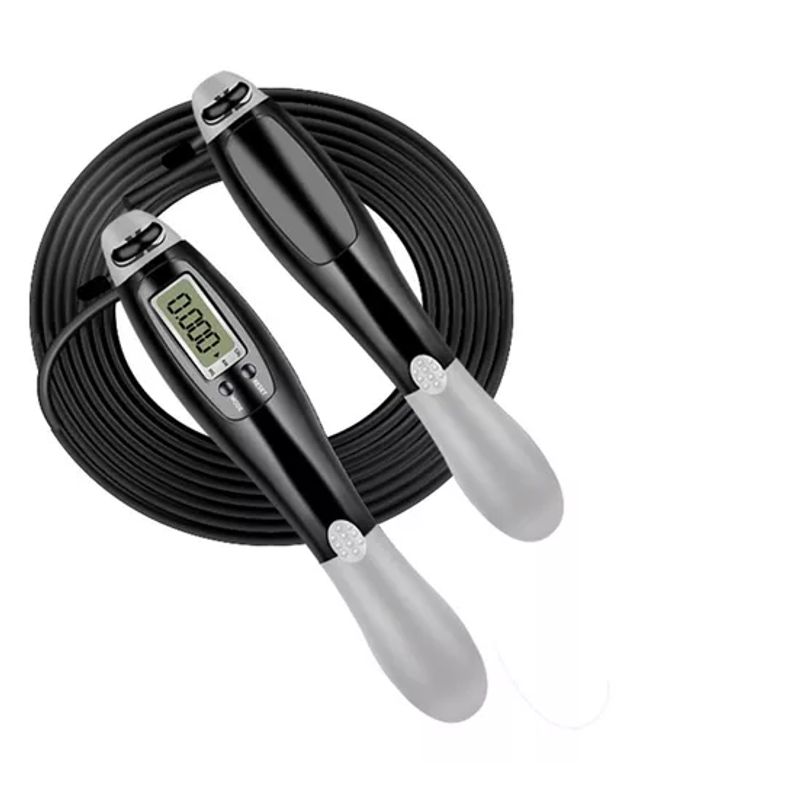 GENERICO - Cuerda Saltar Crossfit Contador Digital Cardio Speed Rope
