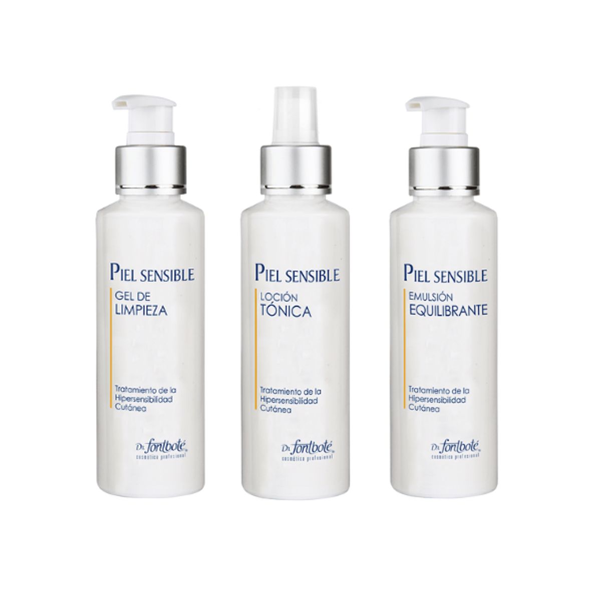 DR FONTBOTE - KIT para Piel Sensible Gel + Loción + Emulsión para Piel Sensible Dr Fontboté.-