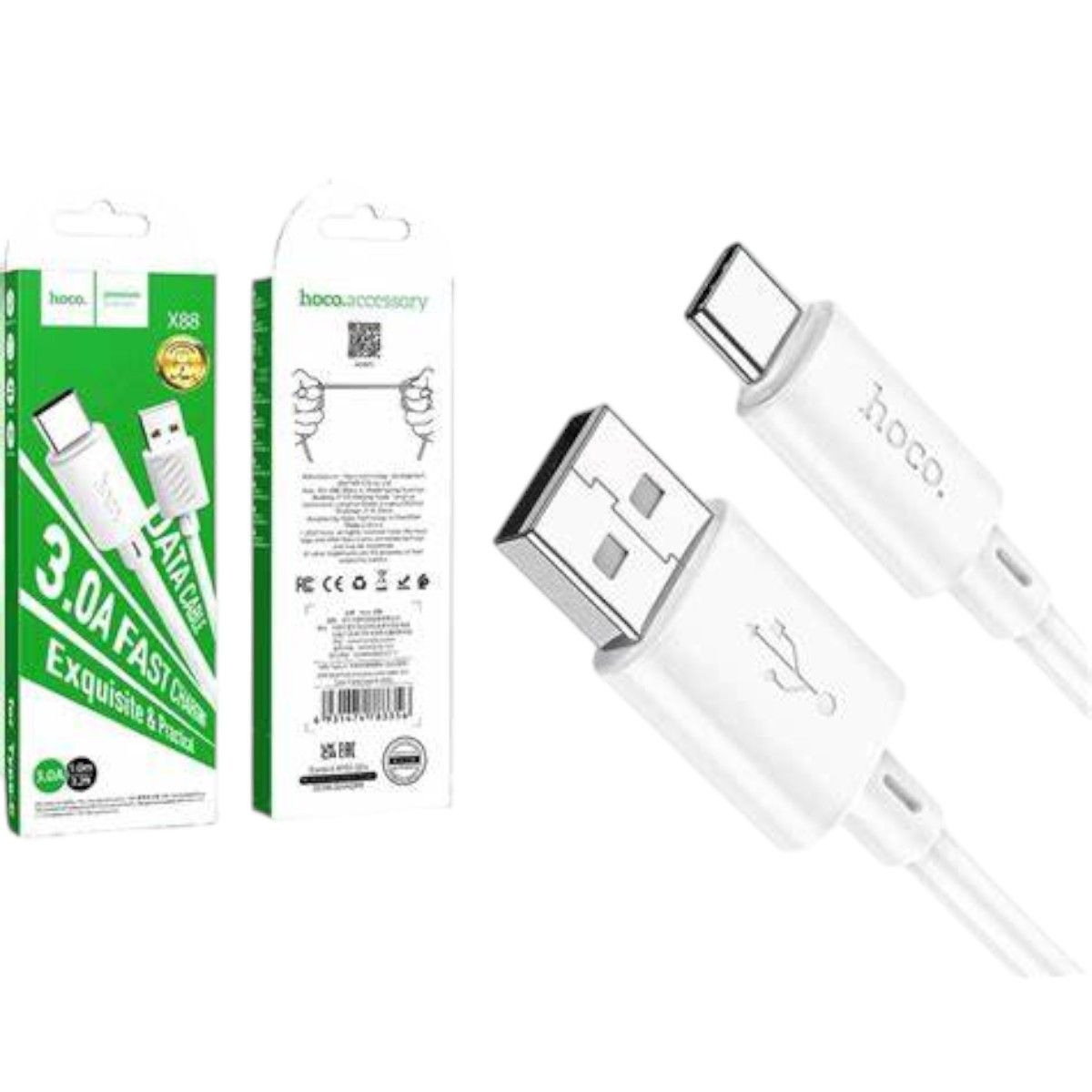 HOCO - Cable Hoco X88 1m USB A - USB C 3.0 A