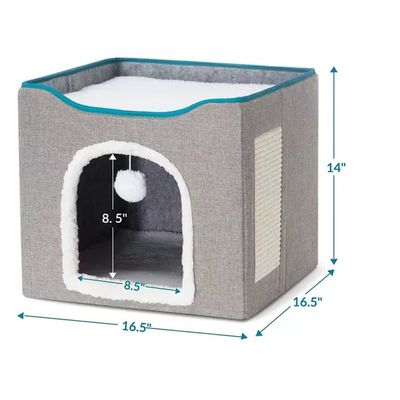 Imagen 2 del producto Cama Casa Iglu Para Mascotas Gato Y Perro Pequeño