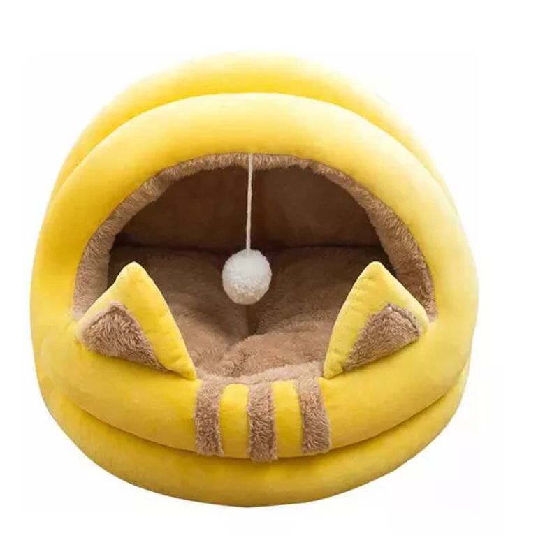 GENERICO - Cama Casa Iglu Para Mascotas Invierno Gato Y Perro Pequeño L
