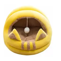 GENERICO - Cama Casa Iglu Para Mascotas Invierno Gato Y Perro Pequeño L